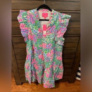 Lilly Pulitzer NWT Aldena Multi Cherry on Top XL